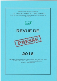 Revue De Presse 2016
